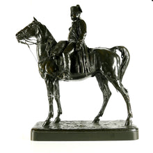Load image into Gallery viewer, Equestrian Bronze Figure of Napoleon I on Marengo, 1895