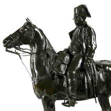 Load image into Gallery viewer, Equestrian Bronze Figure of Napoleon I on Marengo, 1895