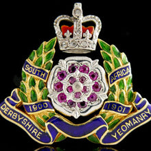 Load image into Gallery viewer, Derbyshire Yeomanry Brooch