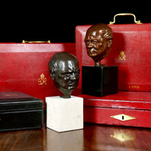 Load image into Gallery viewer, Winston Churchill Portrait Bust - Tristram Lewis