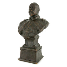 Load image into Gallery viewer, Small Bronze Bust of King Edward VII by Sydney March, 1901