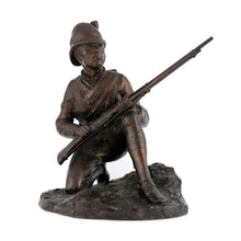 Load image into Gallery viewer, Boer War Bronze Infantryman, 1899