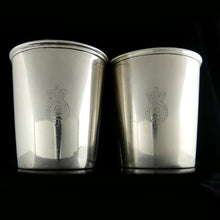Load image into Gallery viewer, 2nd West India Regiment - A Pair of Regimental Toasting Cups, 1830
