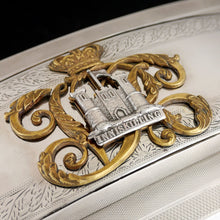 Load image into Gallery viewer, The Inniskilling Dragoons - A George VI Officer’s Silver Pouch Flap Box, 1936