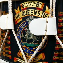 Load image into Gallery viewer, The 6th/7th Battalion Queen’s Regiment Tenor Drum, 1960