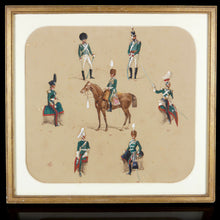 Load image into Gallery viewer, A Victorian Study of The Loyal Suffolk Hussars Yeomanry Cavalry (1815), 1882