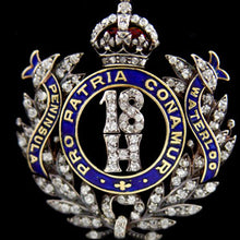 Load image into Gallery viewer, The 18th Royal Hussars (Queen Mary's Own) Brooch
