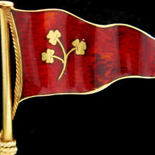 Load image into Gallery viewer, Lough Derg Yacht Club Burgee Brooch