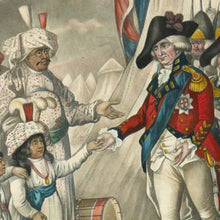 Load image into Gallery viewer, Engraving - Marquis Cornwallis and the Sons of Tippoo Saib as Hostages (1792), 1796