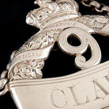 Load image into Gallery viewer, 9th Bengal Native Infantry - Victorian Raj Wine Label, 1890