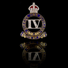 Load image into Gallery viewer, 4th Queen’s Own Hussars Brooch