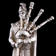 Load image into Gallery viewer, Gordon Highlanders - A George VI Silver Figure of a Piper, 1946