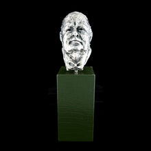 Load image into Gallery viewer, Miniature Portrait Bust of Winston Churchill by Georges Weil, 1969