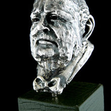 Load image into Gallery viewer, Miniature Portrait Bust of Winston Churchill by Georges Weil, 1969