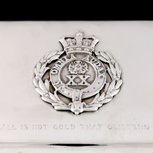 Load image into Gallery viewer, Lancashire Fusiliers - A Regimental Presentation Cigarette Box, 1899