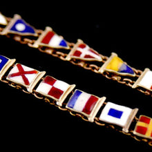Load image into Gallery viewer, George V Signal Flag Bracelet