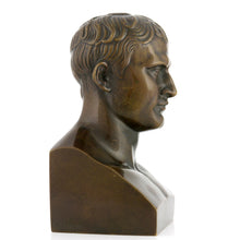 Load image into Gallery viewer, Bronze Bust of Emperor Napoleon I, 1840