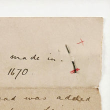 Load image into Gallery viewer, A Pre-Industrial Revolution Pin, 1670