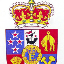 Load image into Gallery viewer, Bookplate - Queen Elizabeth II as Queen of New Zealand, 1990