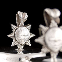 Load image into Gallery viewer, Royal Sussex Regiment - A Pair of Victorian Menu Holders, 1897