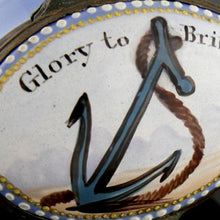 Load image into Gallery viewer, Nelson’s Navy Enamel Patch Box, 1800