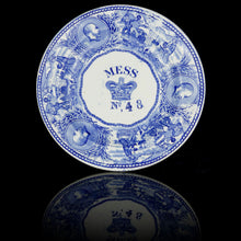 Load image into Gallery viewer, Edwardian Royal Navy Mess Plate, '48'