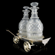 Load image into Gallery viewer, Jolly Boat Double Decanter Stand, 1850