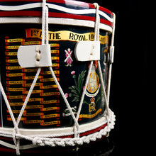Load image into Gallery viewer, Royal Highland Fusiliers - Elizabeth II Presentation Tenor Drum, 1980