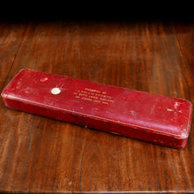 Load image into Gallery viewer, Lancashire Fusiliers - Cased Set of Regimental Menu Holders, 1904