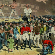 Load image into Gallery viewer, Engraving - Boxing Match, Randall vs Turner, 1825