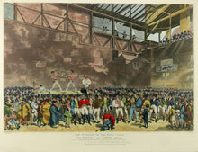 Load image into Gallery viewer, Engraving - Boxing Match, Randall vs Turner, 1825