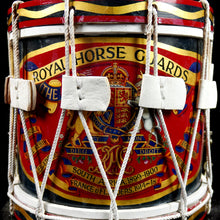 Load image into Gallery viewer, Royal Horse Guards (The Blues) Presentation Side Drum, 1960