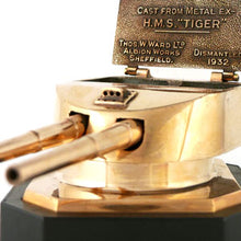 Load image into Gallery viewer, HMS Tiger Gun Turret Inkwell, 1932