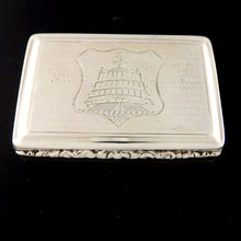 Load image into Gallery viewer, A William IV HMS San Josef Snuff Box, 1834