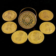 Load image into Gallery viewer, Naval Victories - Cased Gilt Bronze Medalets (1794-1816)
