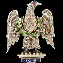 Load image into Gallery viewer, Blues & Royals Eagle Brooch