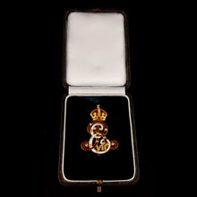 Load image into Gallery viewer, Edward VII Royal Presentation Brooch