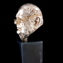 Load image into Gallery viewer, Miniature Portrait Bust of Winston Churchill by Georges Weil, 1966