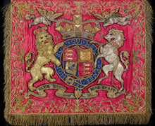 Load image into Gallery viewer, A Victorian Household Cavalry Fanfare Banner, 1870