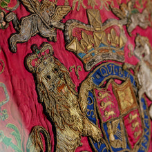 Load image into Gallery viewer, A Victorian Household Cavalry Fanfare Banner, 1870