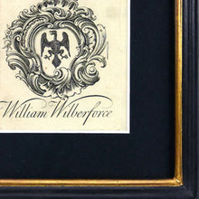 Load image into Gallery viewer, Bookplate - William Wilberforce MP, 1780