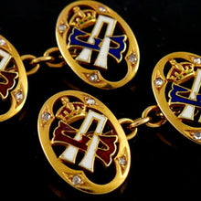 Load image into Gallery viewer, Edward VII Royal Presentation Cufflinks