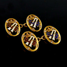 Load image into Gallery viewer, Edward VII Royal Presentation Cufflinks