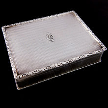 Load image into Gallery viewer, Royal Presentation Silver Table Box, 1928
