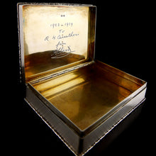 Load image into Gallery viewer, Royal Presentation Silver Table Box, 1928
