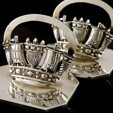 Load image into Gallery viewer, A Pair of George V Royal Navy Menu Holders, 1925