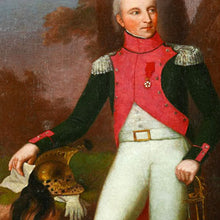 Load image into Gallery viewer, Portrait of the Baron de Beaulieu - Colonel of the 15th Dragoons; French School, 1807