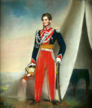 Load image into Gallery viewer, Portrait of Lieutenant Thomas Armstrong, HM 16th Lancers, 1830