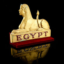 Load image into Gallery viewer, Egypt Battle Honour - Sphinx Doorstop, 1935