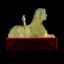 Load image into Gallery viewer, Egypt Battle Honour - Sphinx Doorstop, 1935